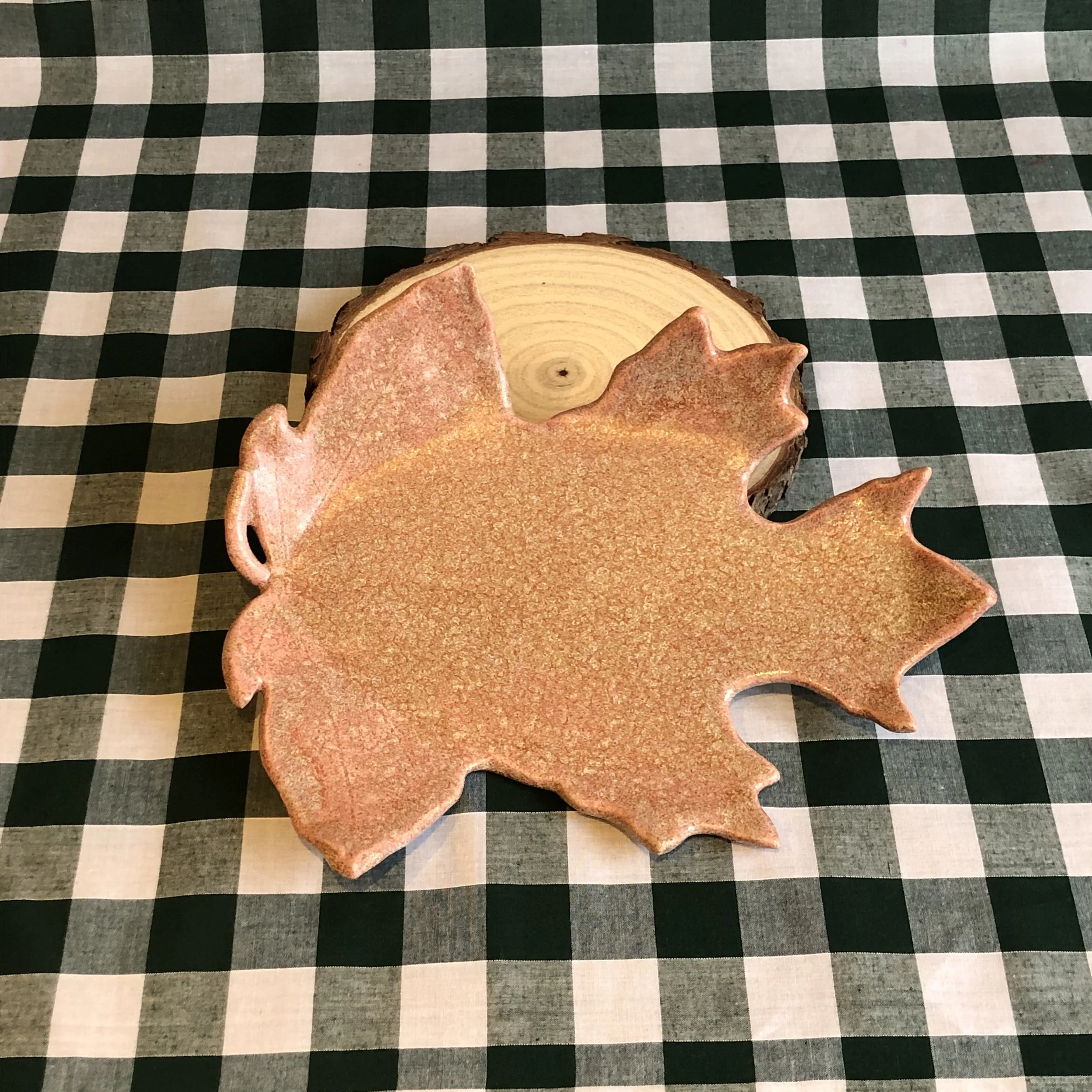 Maple Leaf Plate