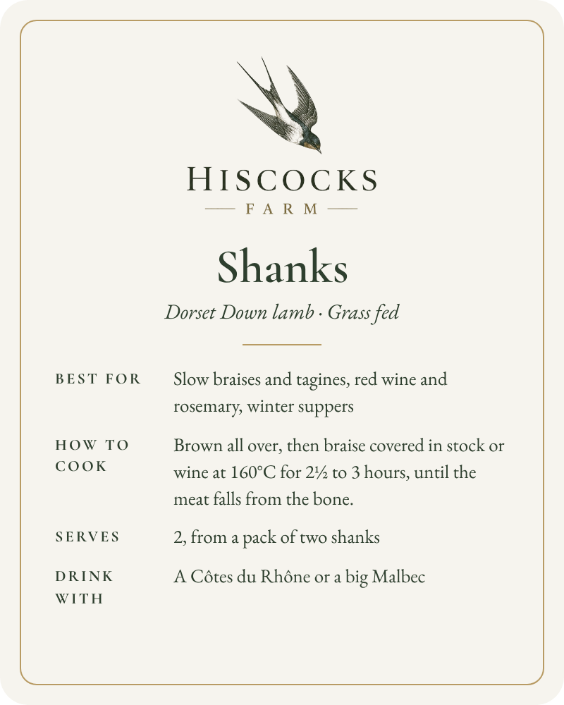 Dorset Down Lamb Shanks - 2 Pack