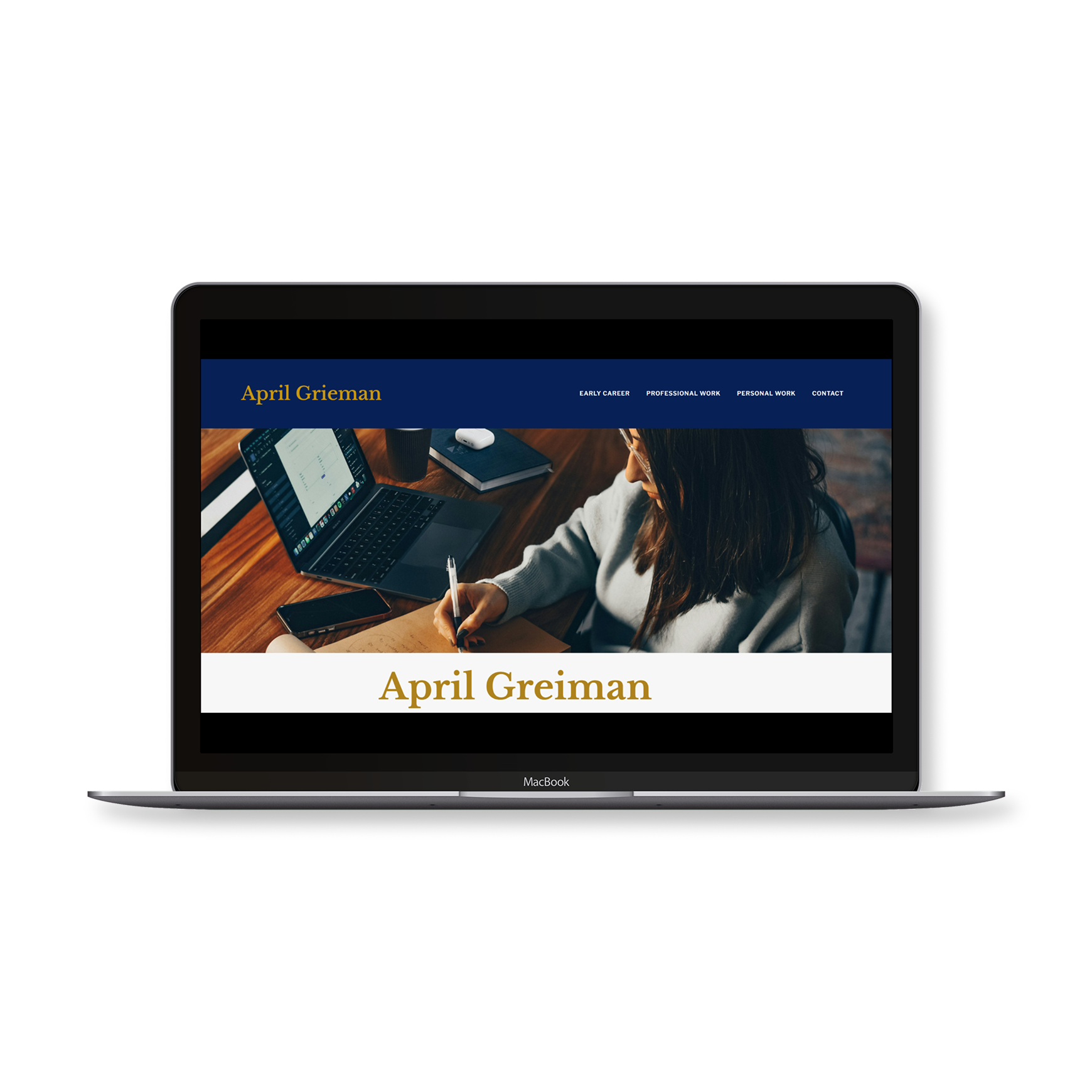 April Greiman Bio Website