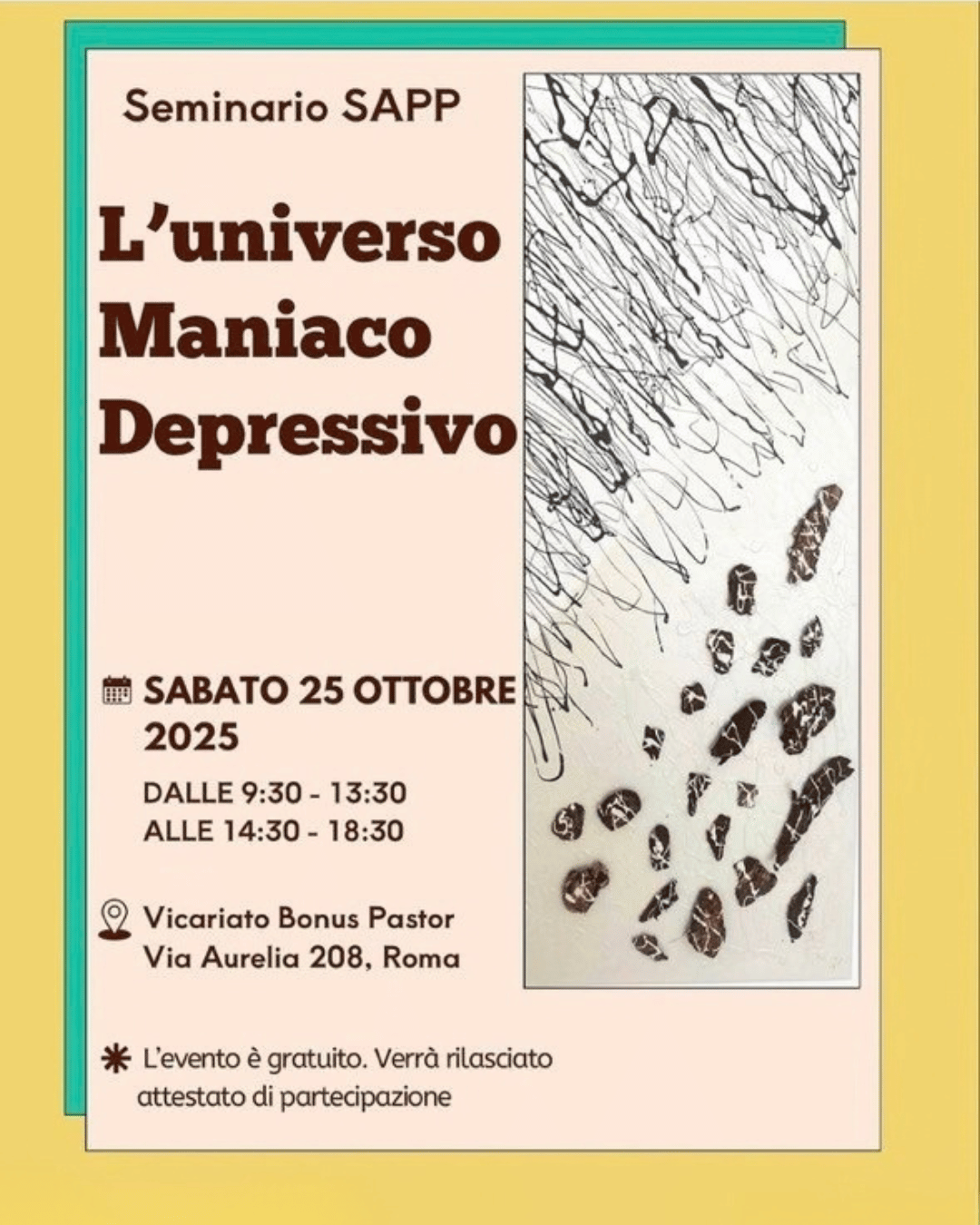 SEminario SAPP sull'universo maniaco depressivo.