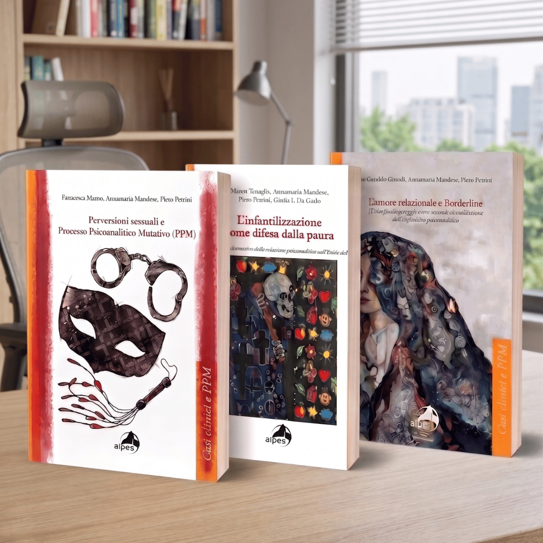 Libri della collana casi clinici e PPM scritti da docenti e allievi SAPP.