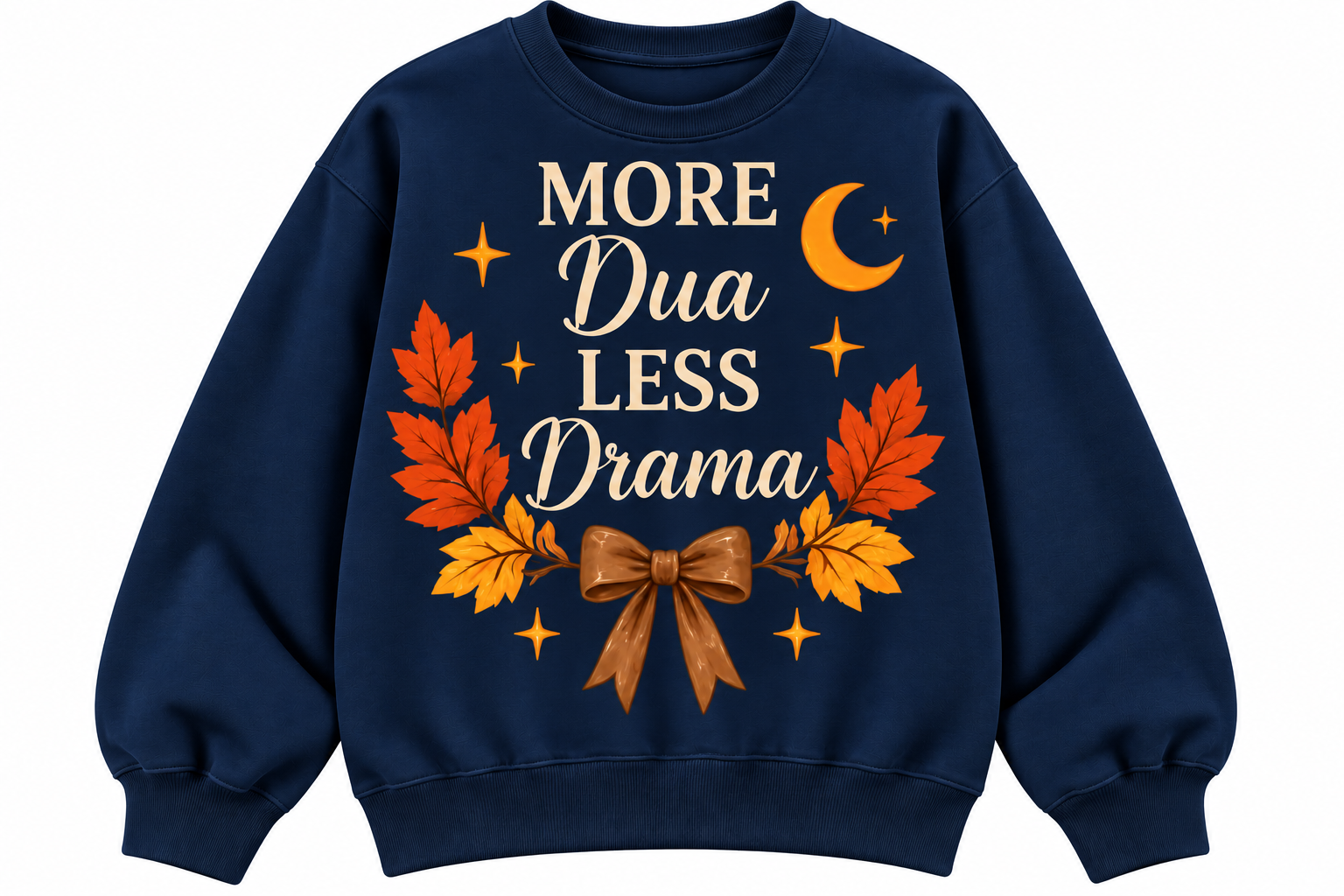 Navy Autumn Affirmation Sweatshirt.png