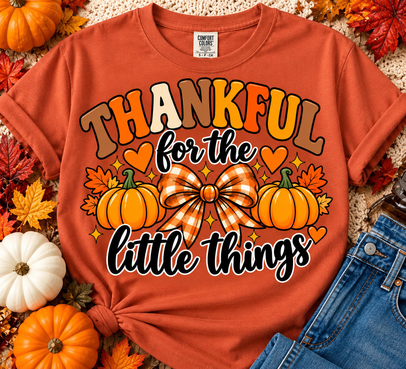 Thankful for the Little Things T-Shirt
