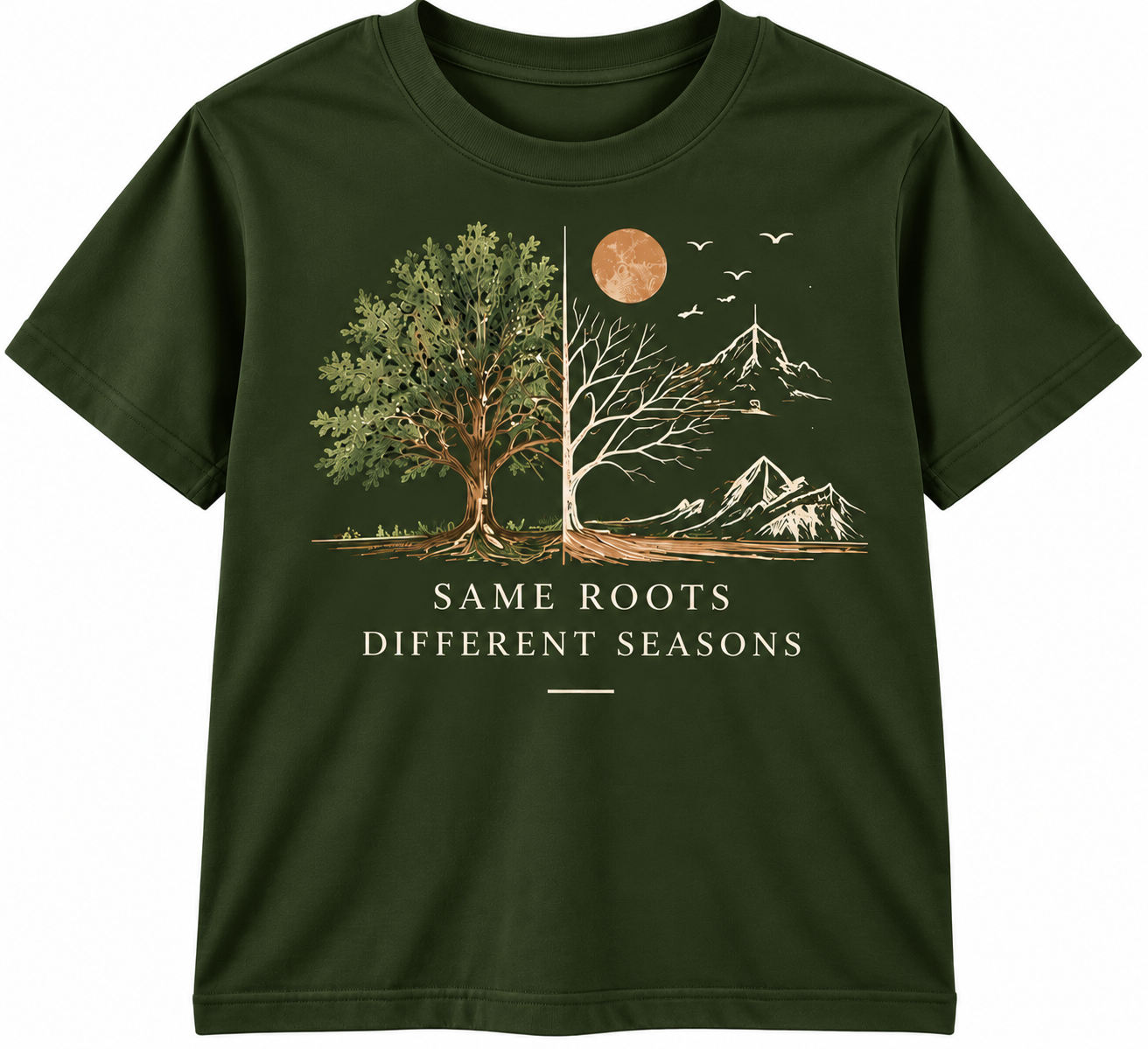 Same Roots, Different Seasons T-Shirt (1).png