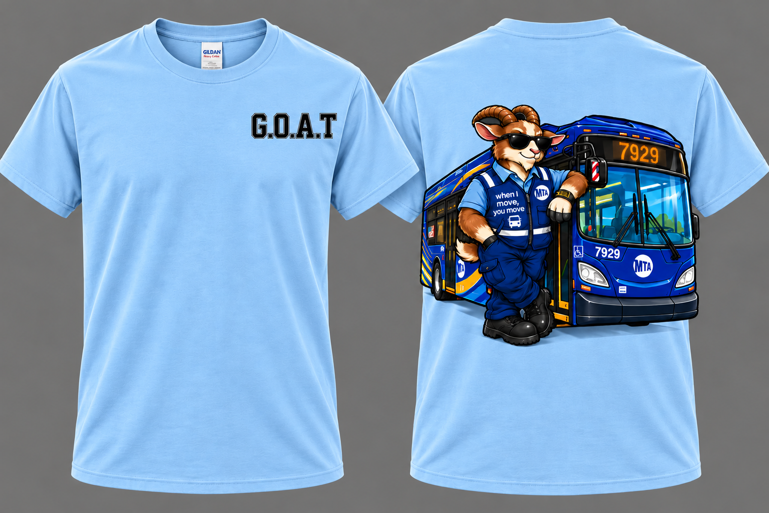 G.O.A.T. Transit Goat T-Shirt Mockup.png