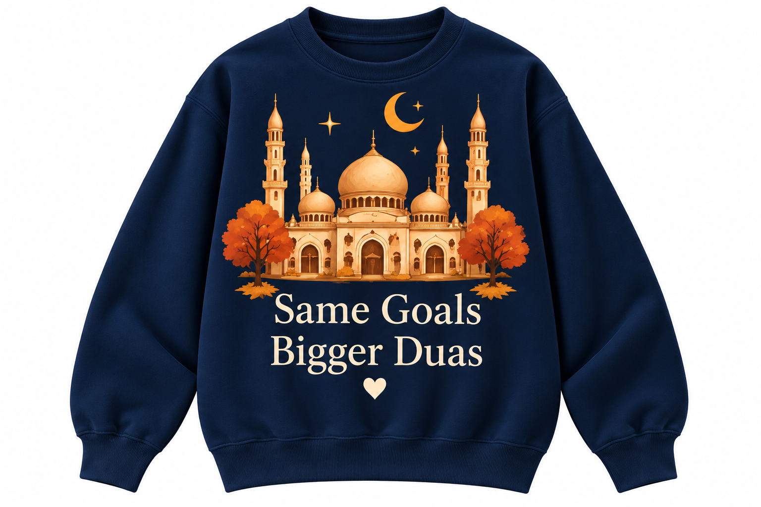 Navy Sweatshirt with Mosque Nightscape.png