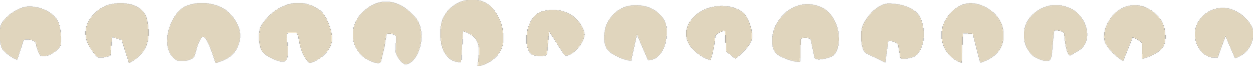 Ohlone decorative line element.
