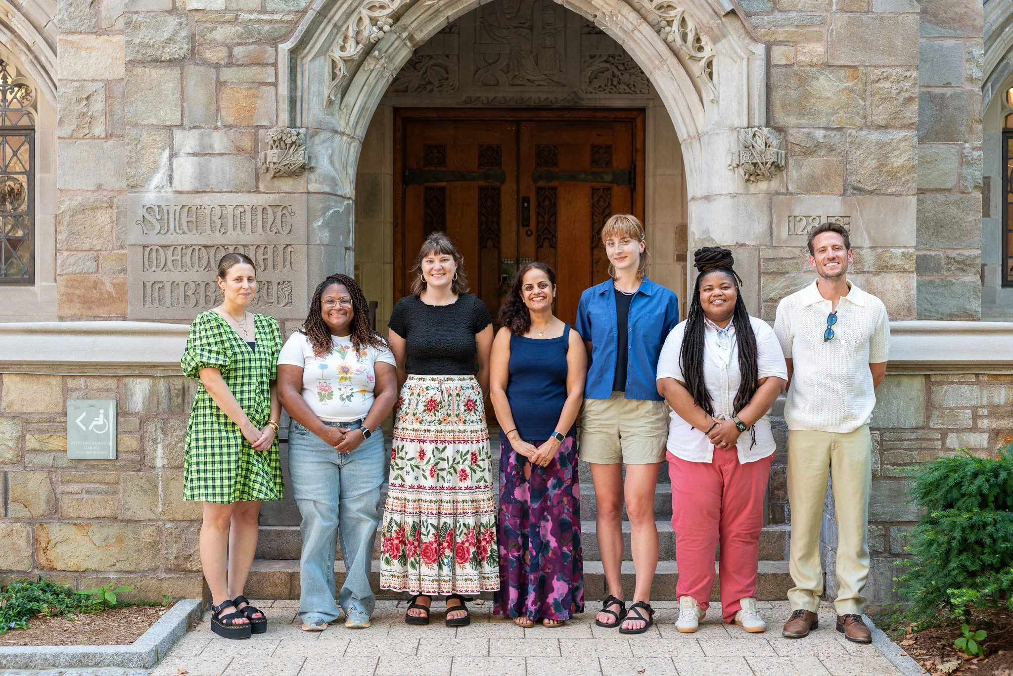 District of Columbia Team at the 2025 Intensive Session, July 2025. (From left to right: Alison Wollack, Courtney White, Anna Raphael, Perrine Punwani, Sarah Lewand, Raven Dorman, and Damon Peterson)
