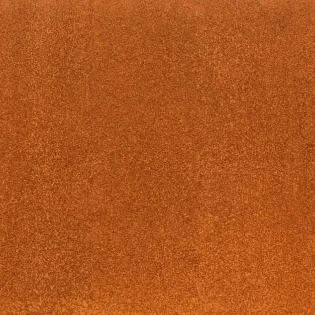 Close-up of metallic or textured orange surface.