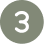 The number 1 inside of a solid green circle
