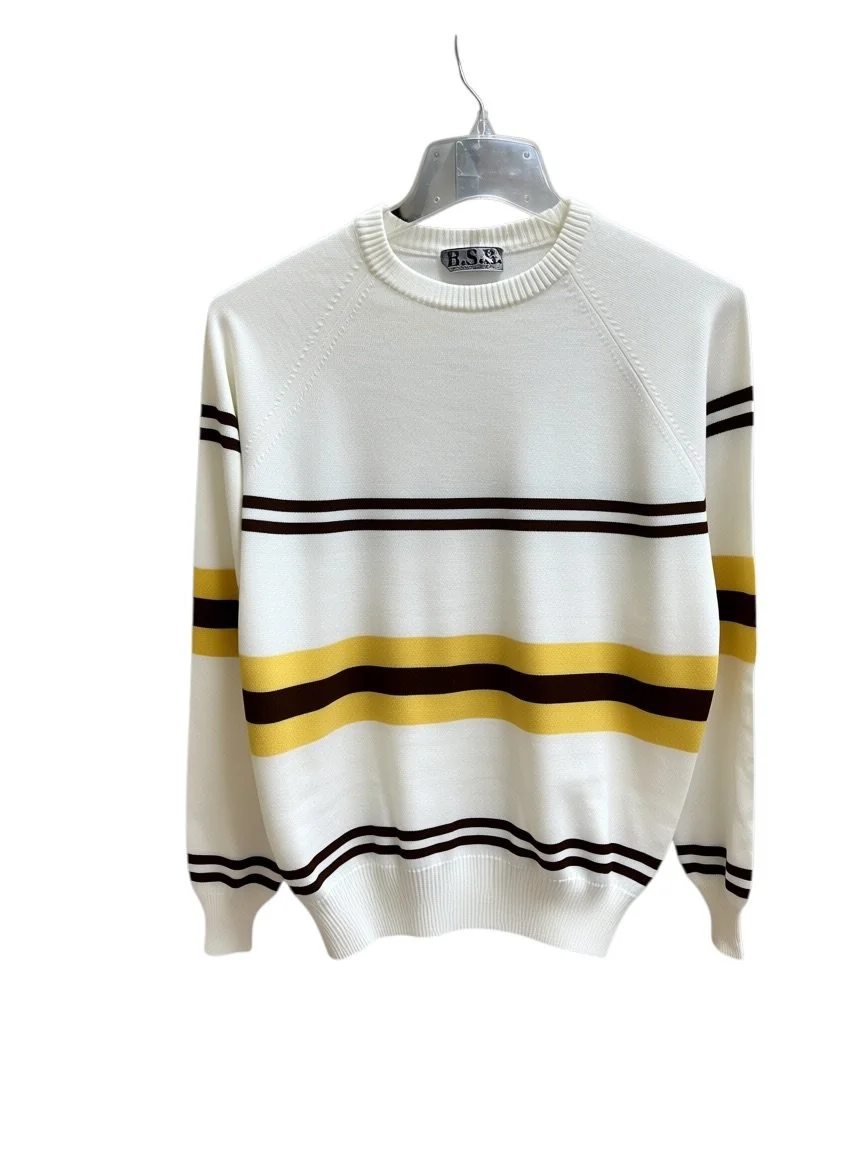 Mustard & Chocolate Sweater