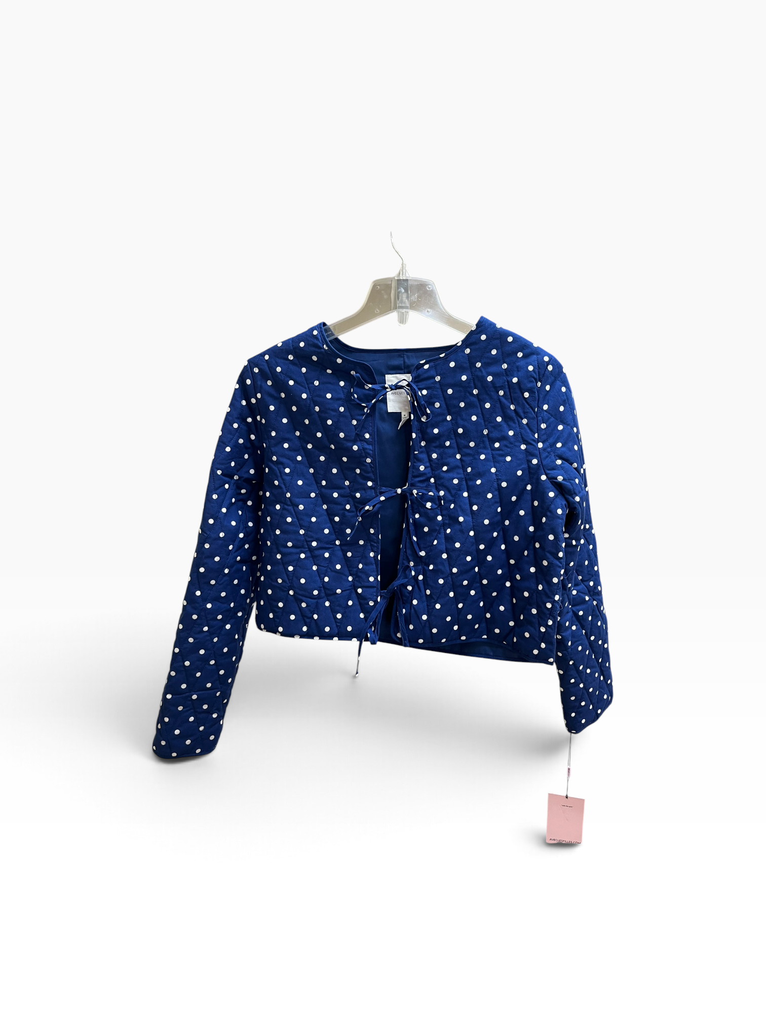 Polka Dot Frenzy Crop Jacket