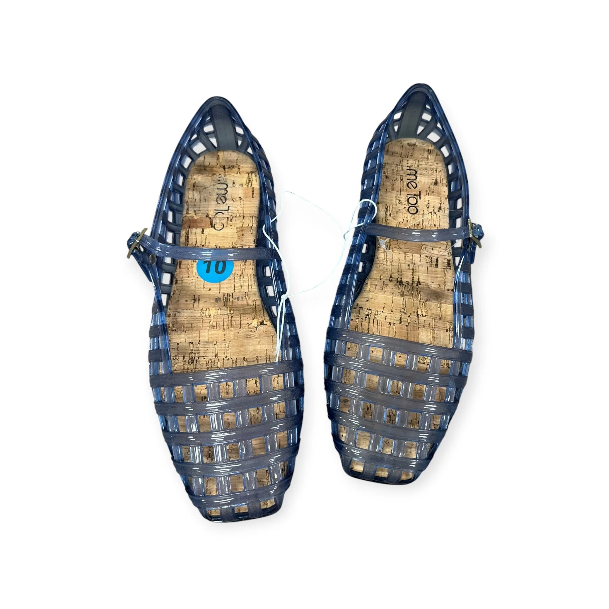Caged Jelly Mary Jane Flats