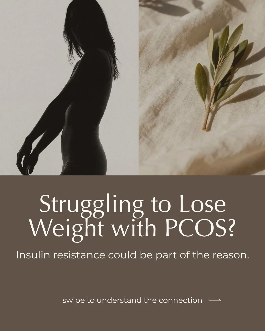 Feel like losing weight with PCOS is an uphill battle?

You&rsquo;re not imagining how challenging it can be. 🤍

PCOS and insulin resistance often go hand in hand, and the connection can affect much more than your menstrual cycle.

When your body do