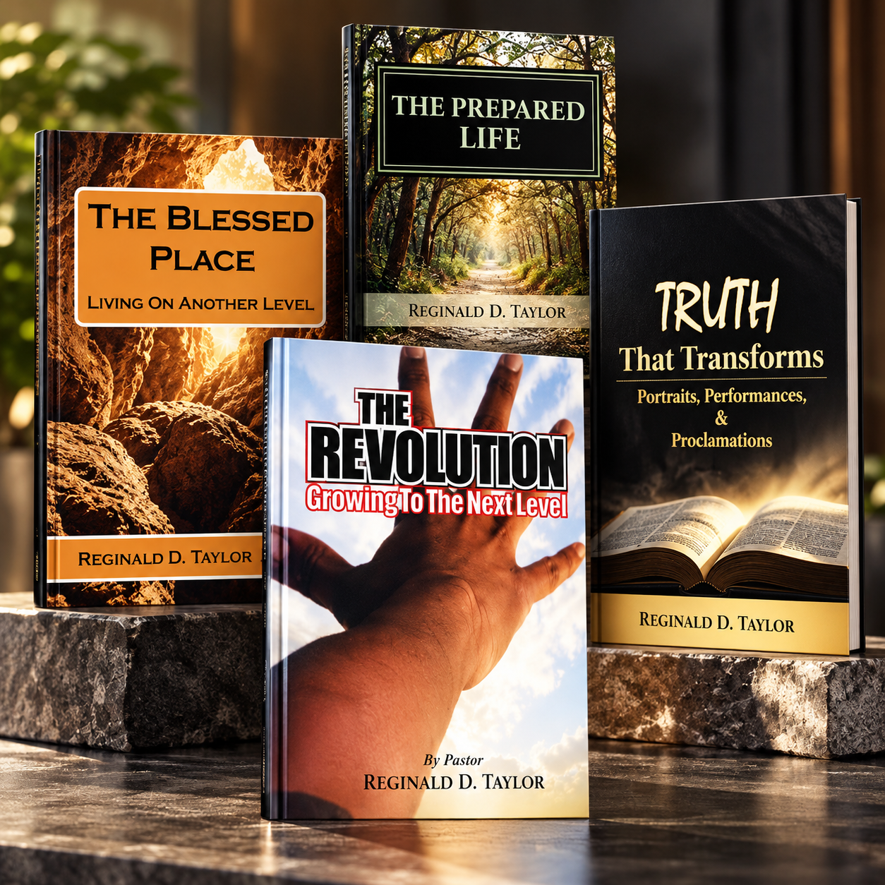 Pastor Reginald Taylor Book Collection.png