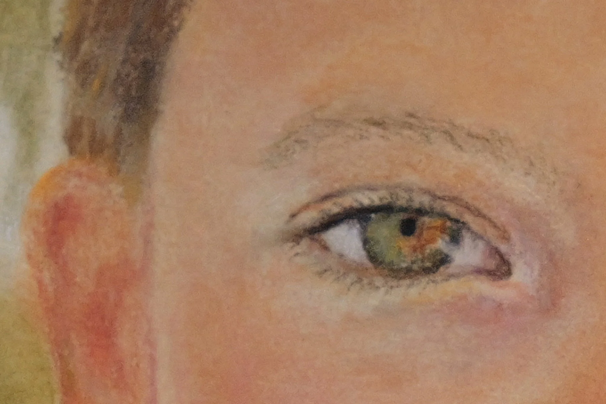 Green eyes