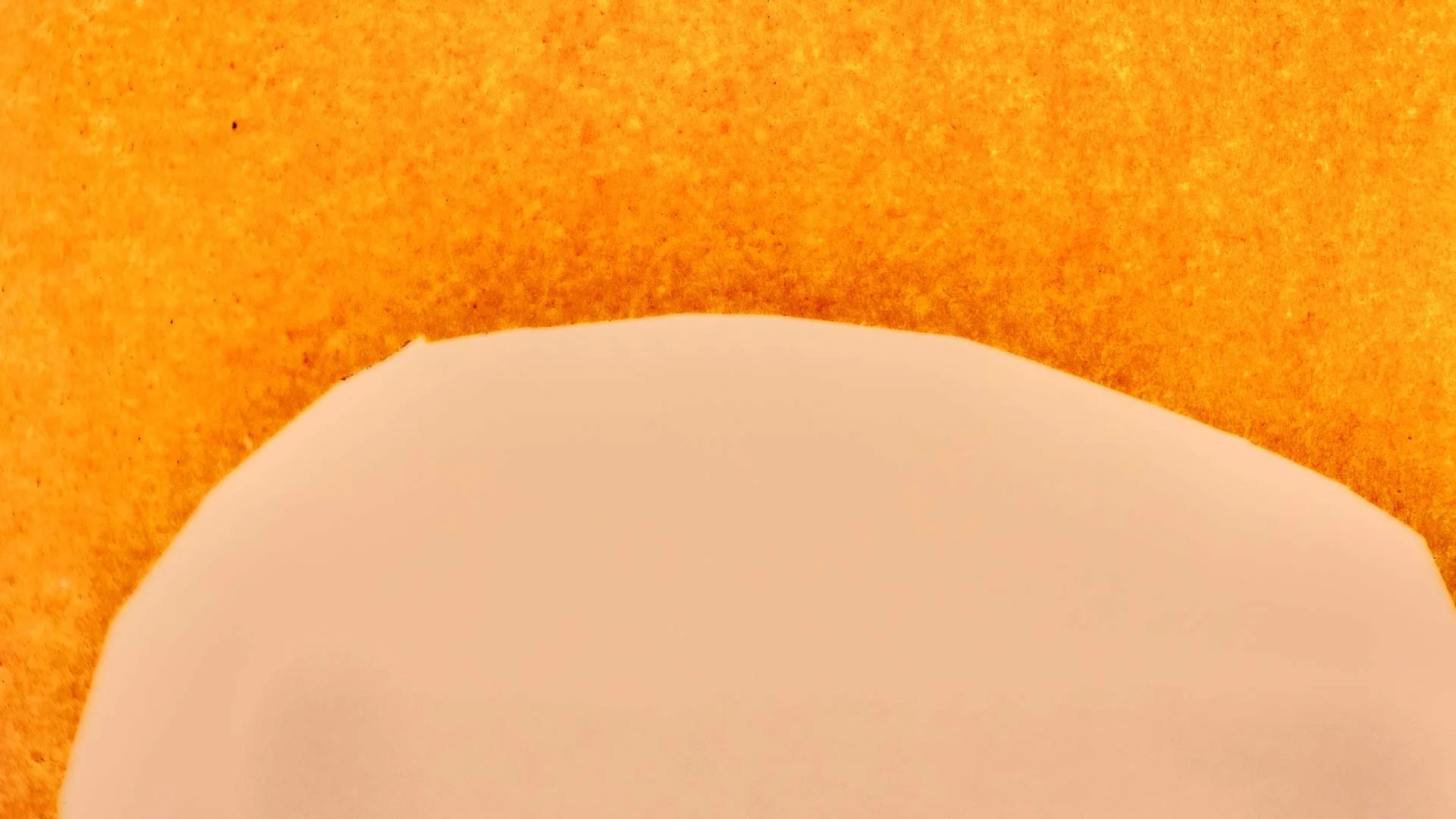 A pale circle rises against glowing orange — All These Sons.
