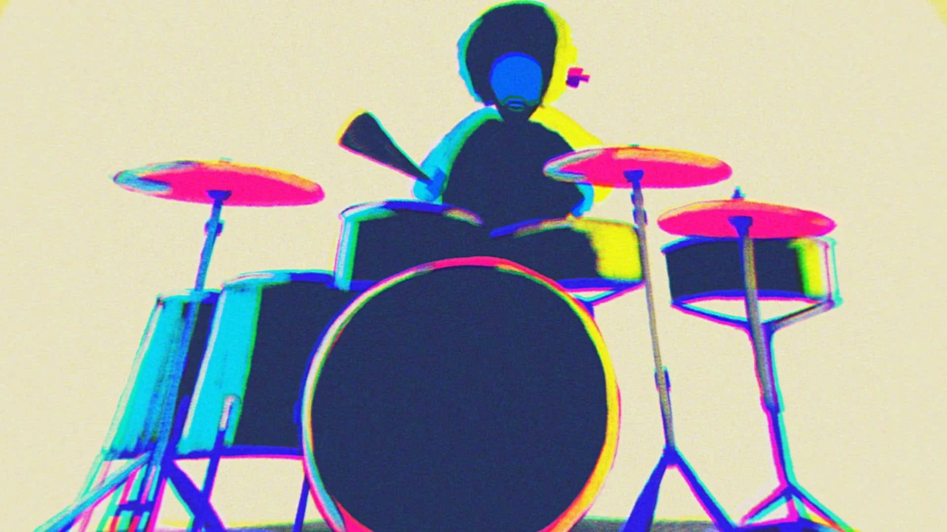 Questlove plays the drums — Watch the Sound, Apple TV+.
