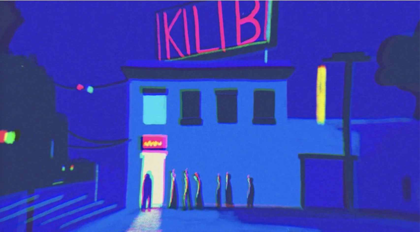 Questlove waits outside a club as the building pulses with the beat — Watch the Sound, Apple TV+.