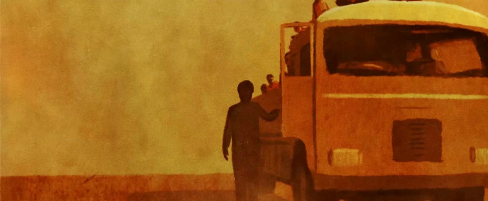 Kailash steps down from the truck — The Price of Free.