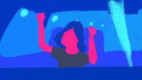 Dave keeps drumming in the dark as the radio cuts out — Watch the Sound, Apple TV+.