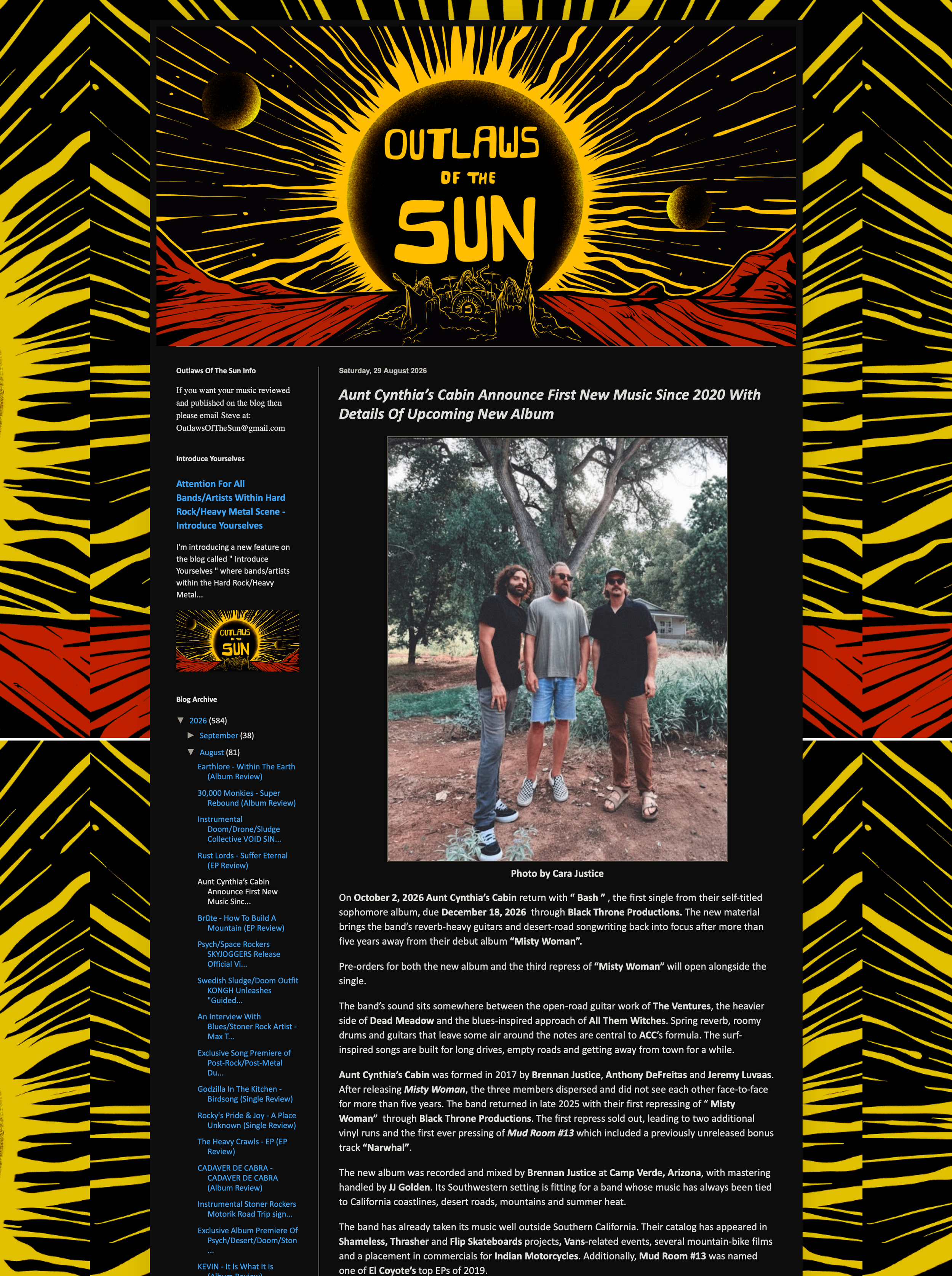 Outlaws Of The Sun