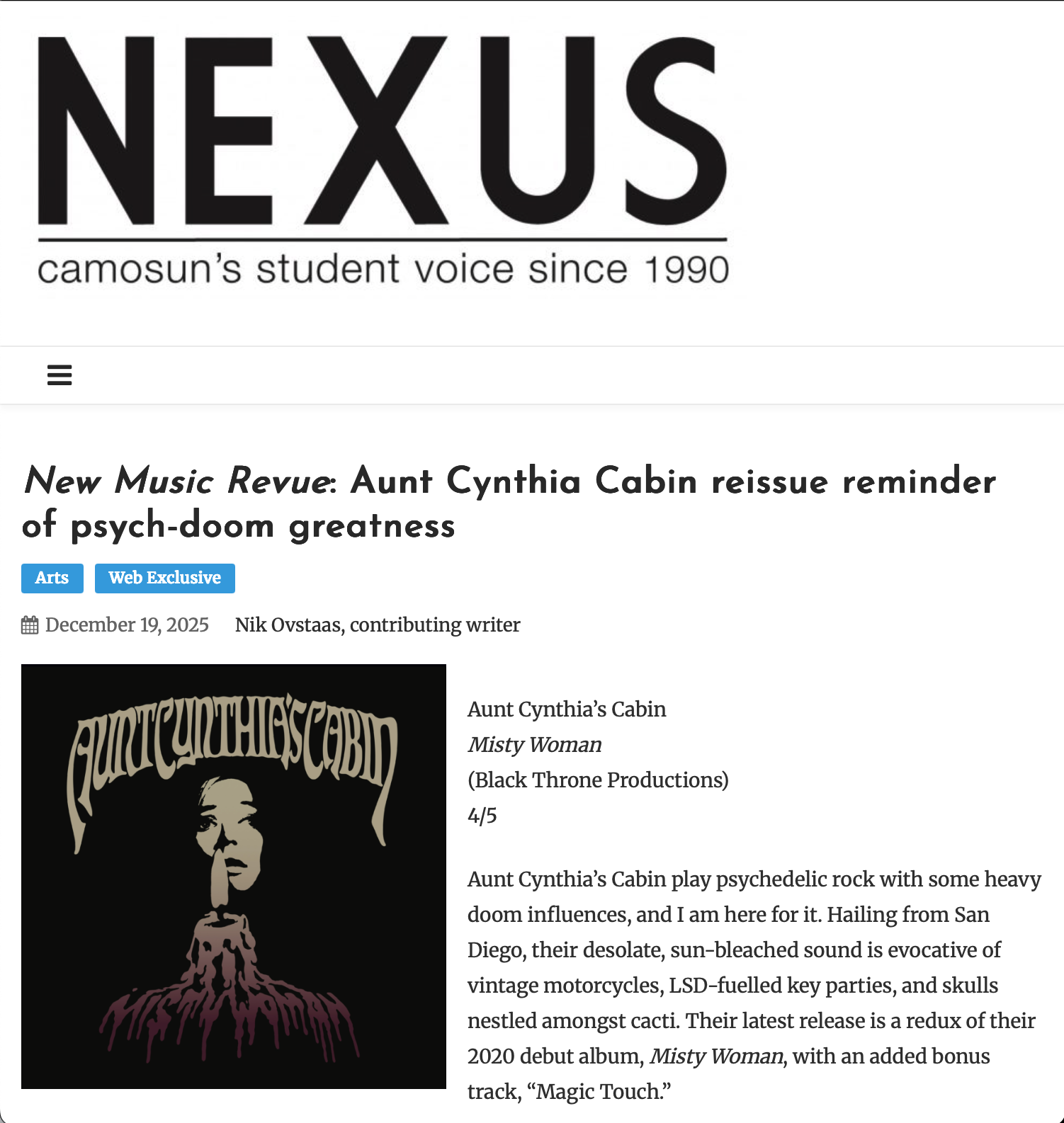 Nexus Newspaper