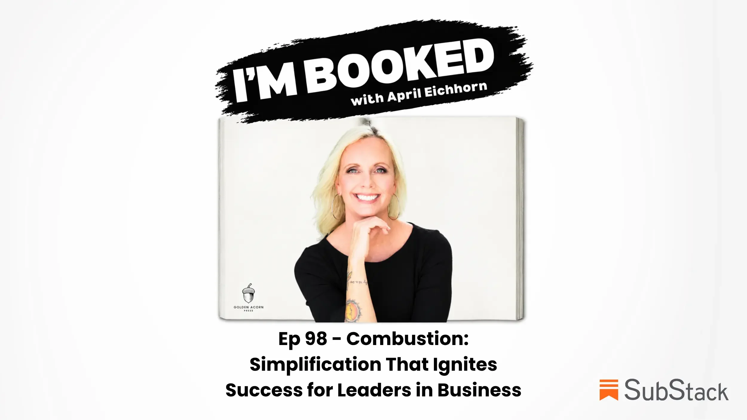 Combustion Featured on “I’m Booked with April Eichhorn” Podcast