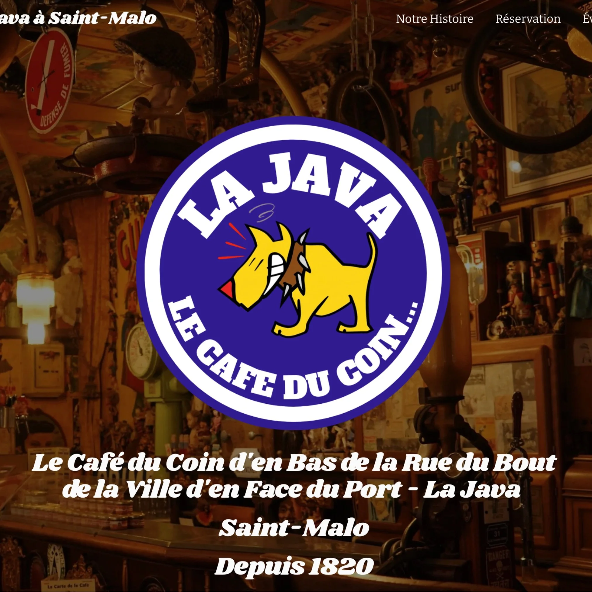 Notre site du Caf&eacute; du Coin... La Java est en ligne !
N'h&eacute;sitez pas &agrave; y jeter un oeil, il y a notamment l'histoire du caf&eacute; et nos actualit&eacute;s !
Le lien est dans notre bio, bonne journ&eacute;e &agrave; tous ! 🐕 ☕

🌐