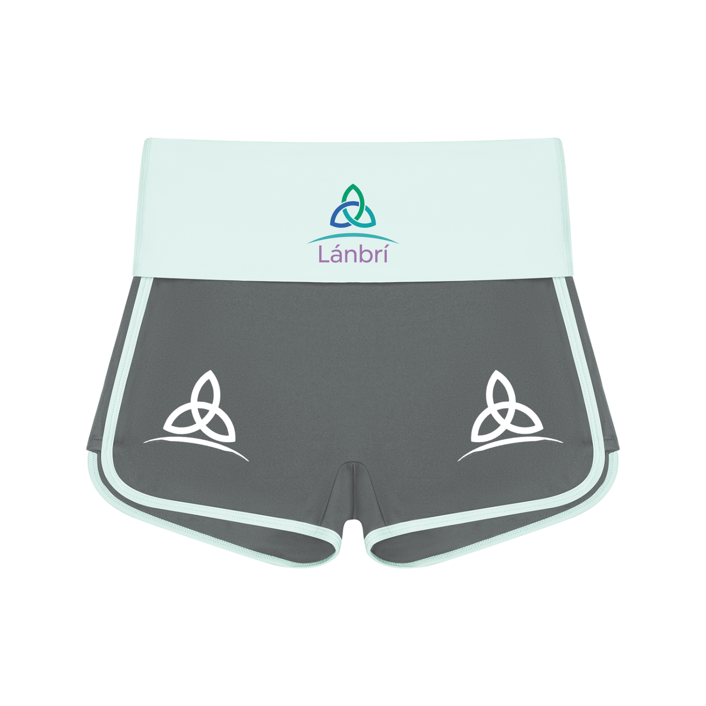Lánbrí  Women’s Color Block Yoga Shorts