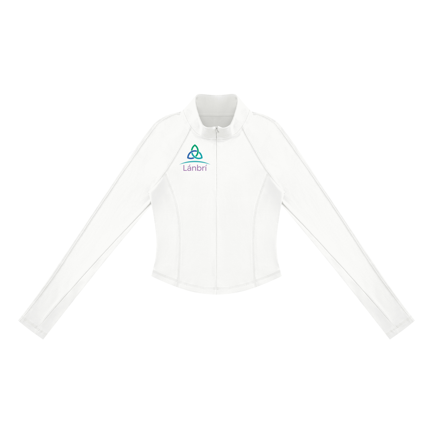 Lánbrí  Women's Quarter-Zip Yoga T-Shirt