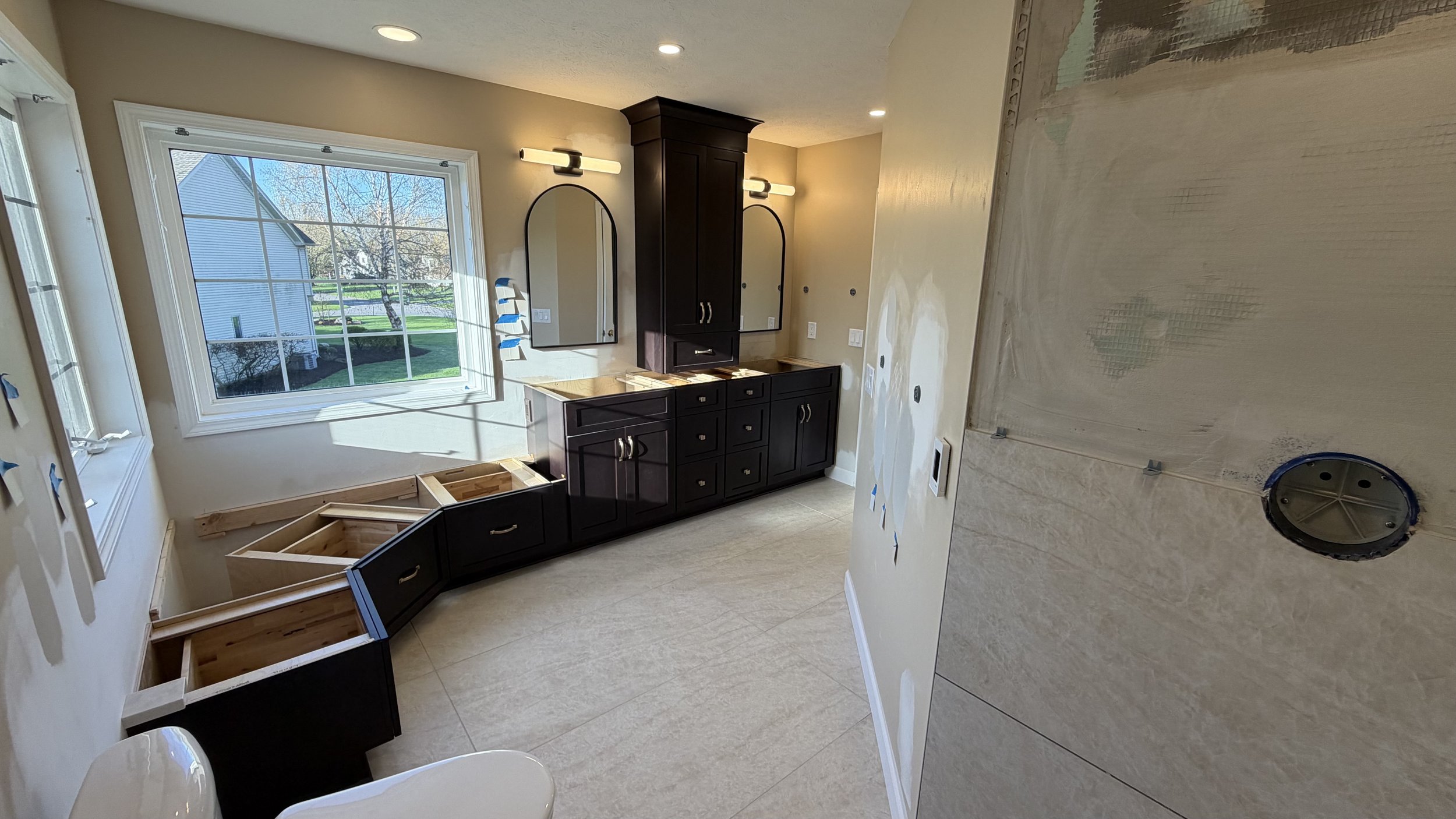 Primary Bath Remodel, Pittsford, NY
