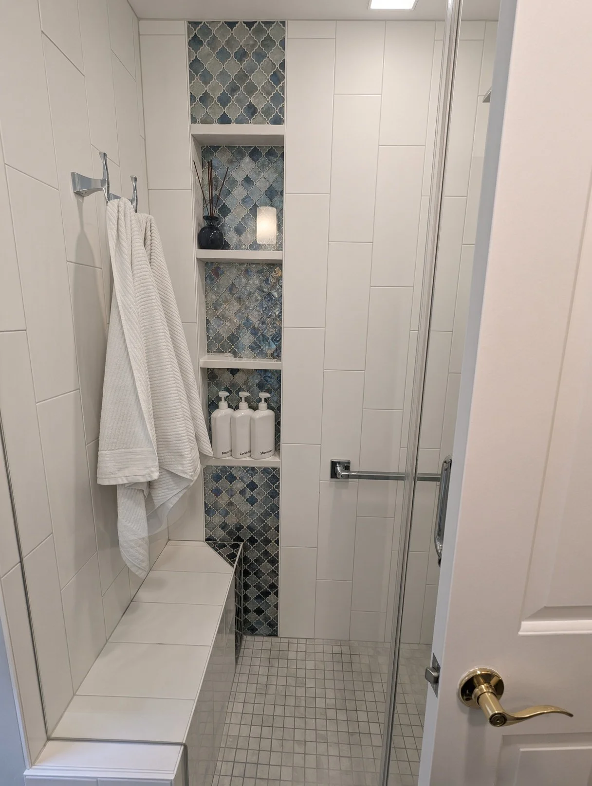 Aging in place, bath remodel