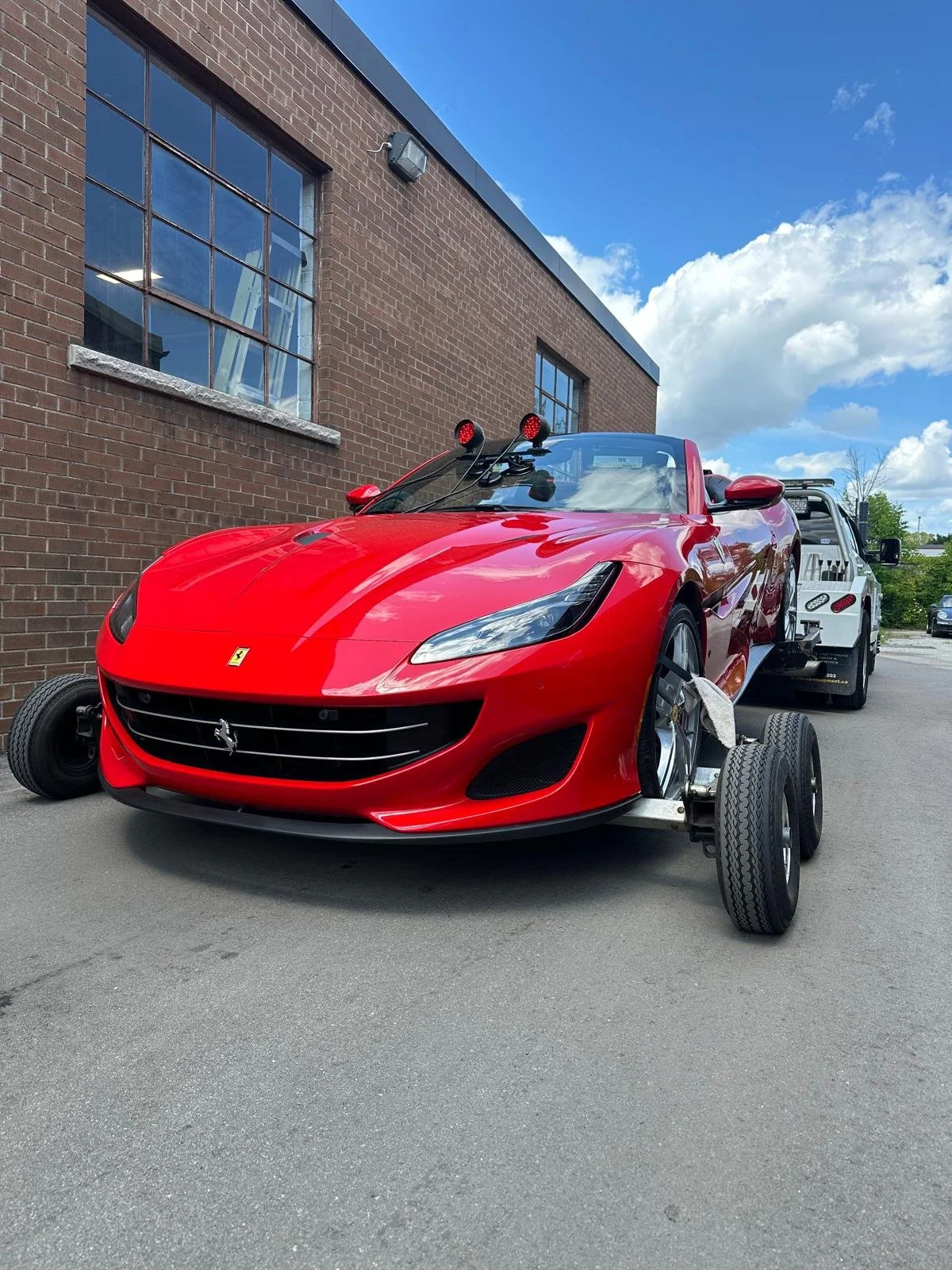 Ferrari tow...