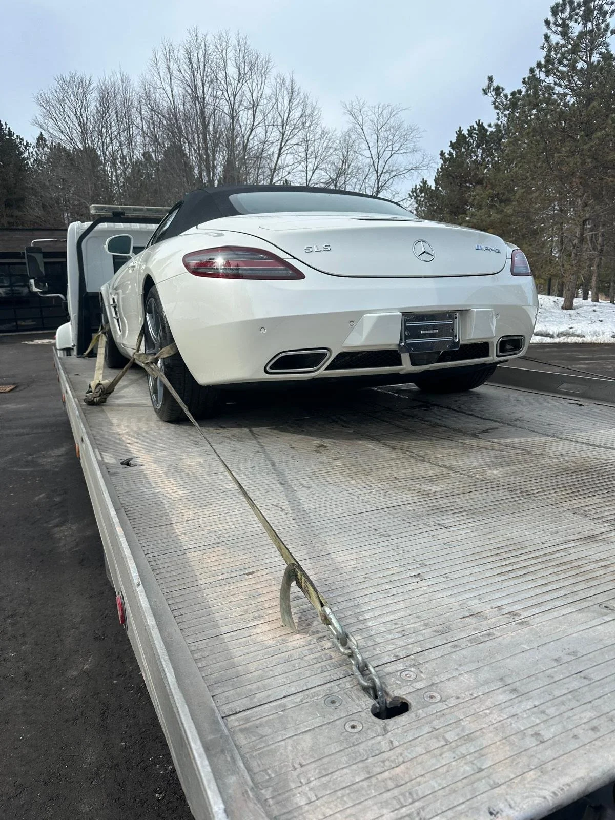 A beautiful Mercedes SLS