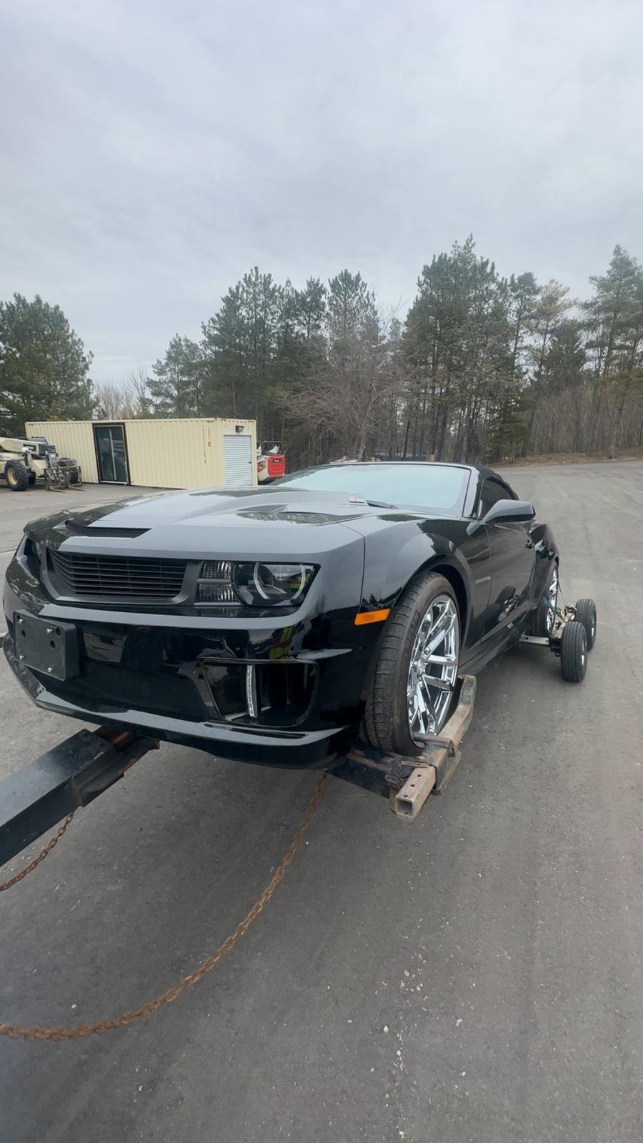 A crazy Camaro