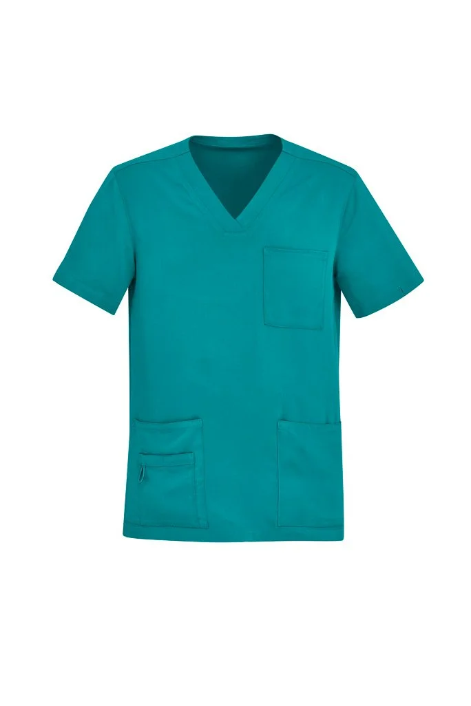 Mens-Avery-V-Neck-Scrub-Top-Teal-4.jpg
