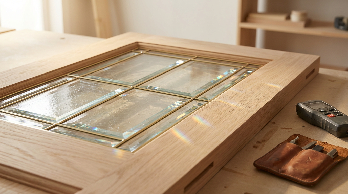Beveled Glass Insert