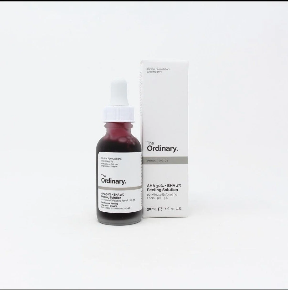 The Ordinary AHA 30% + BHA 2% Peeling Solution  30ML