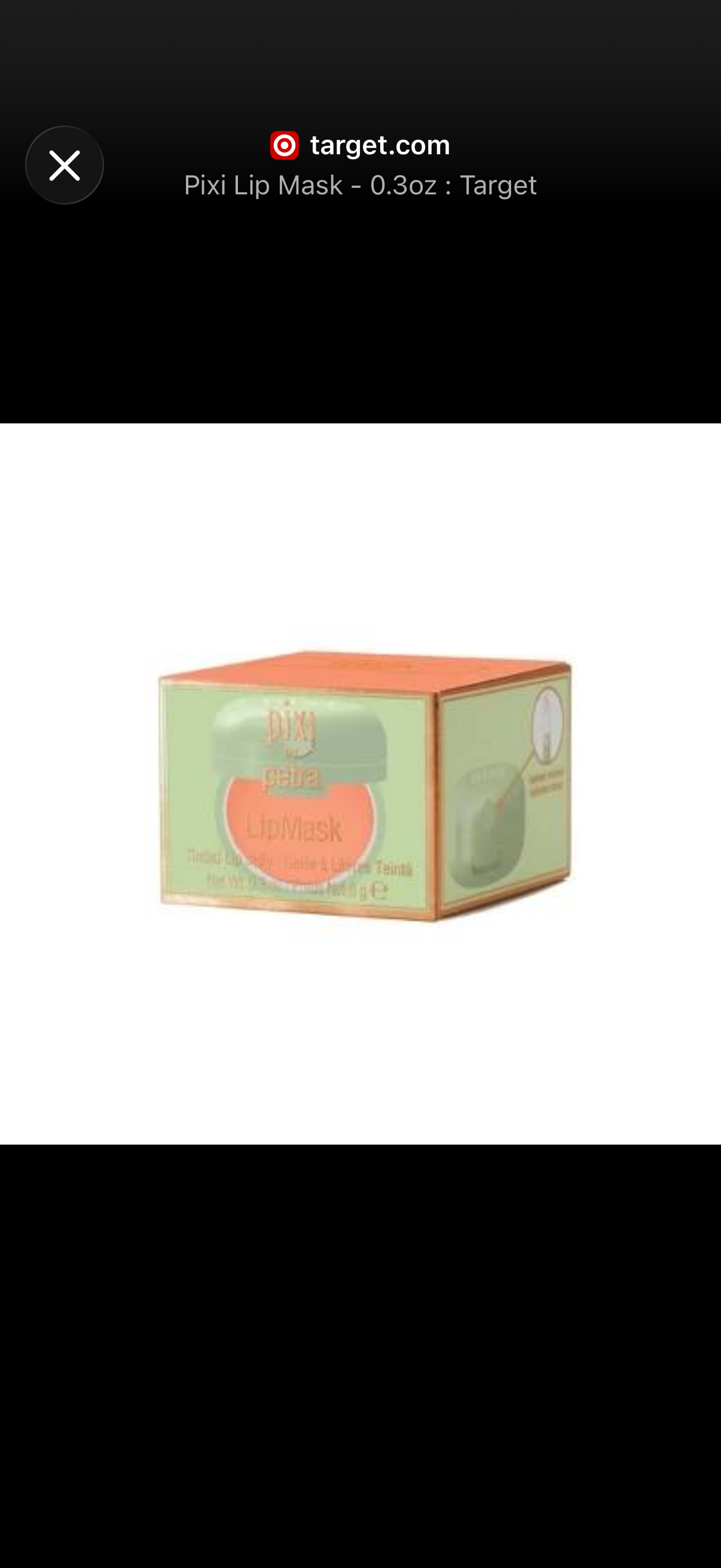 Pixi Lip Mask In Caliente. Tinted Lip Jelly