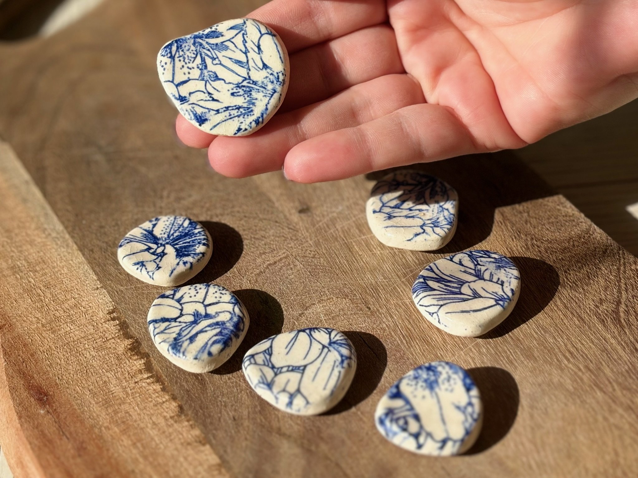 Botanical Ceramic Magnet