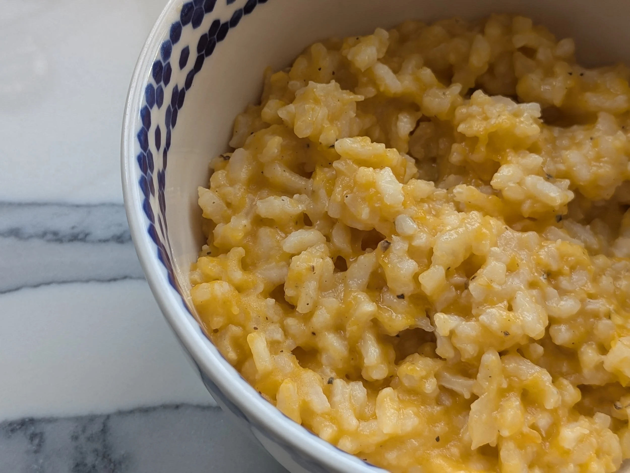 Butternut squash risotto