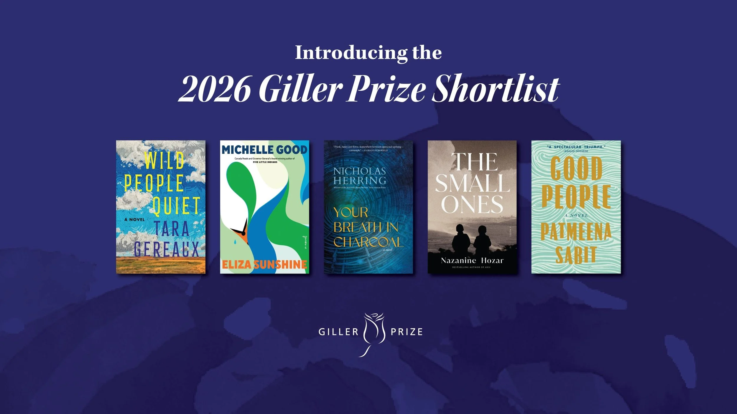 Five Canadian novels named to 2026 Giller Prize shortlist