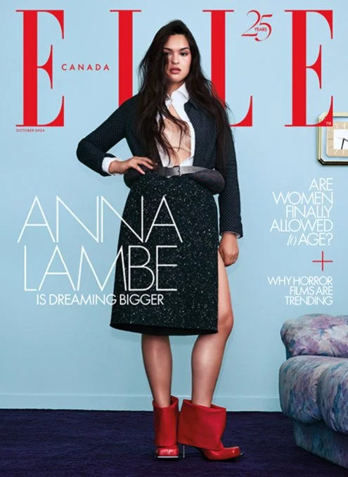 Anna Lambe takes the ELLE Canada cover as her career moves far beyond North of North