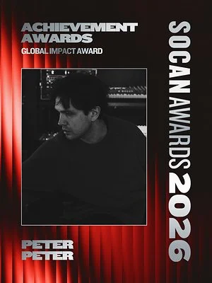 SOCAN names 2026 special-achievement honourees ahead of Oct. 26 awards