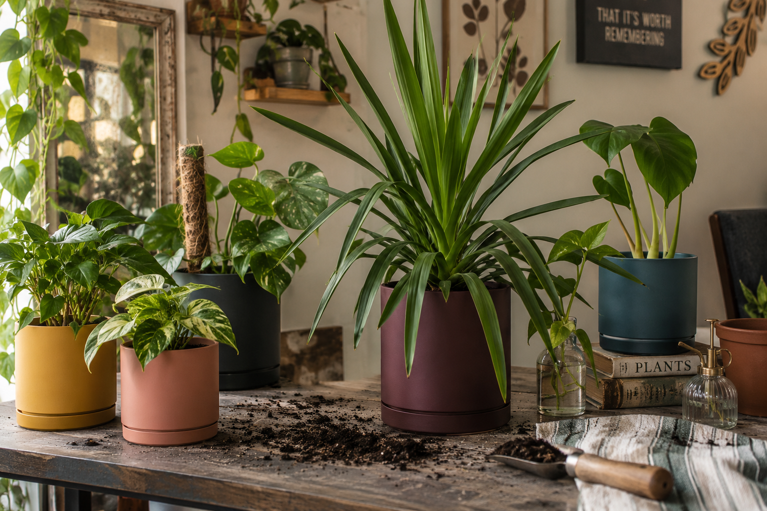 Statement Planters & Plant Care