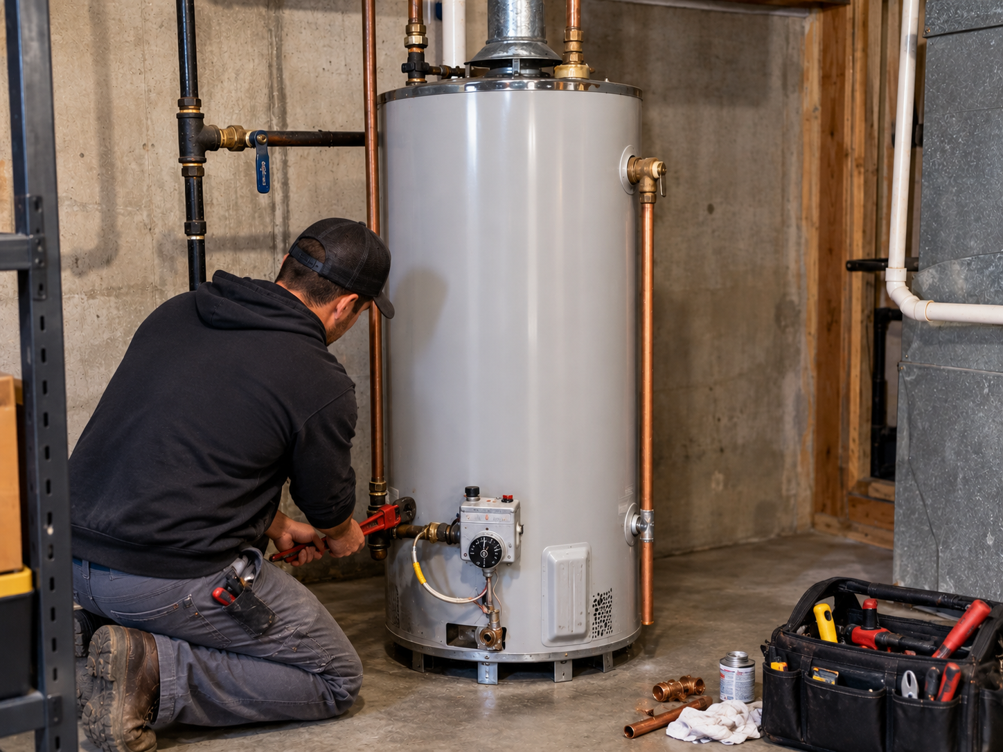 Hot Water Tank Installation - Hot Water Boys