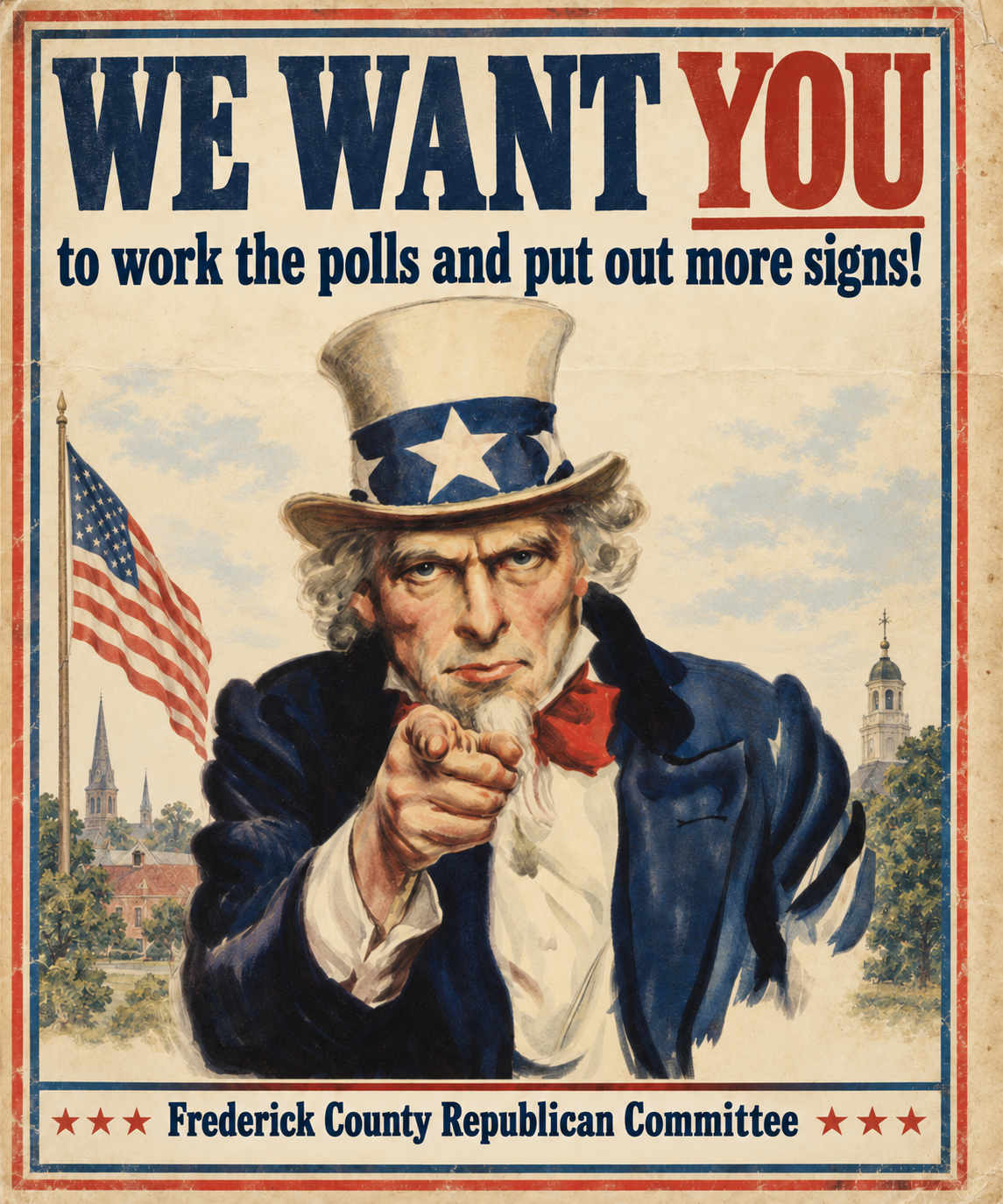 Election Day Precinct Sign-Up, AND Signs!