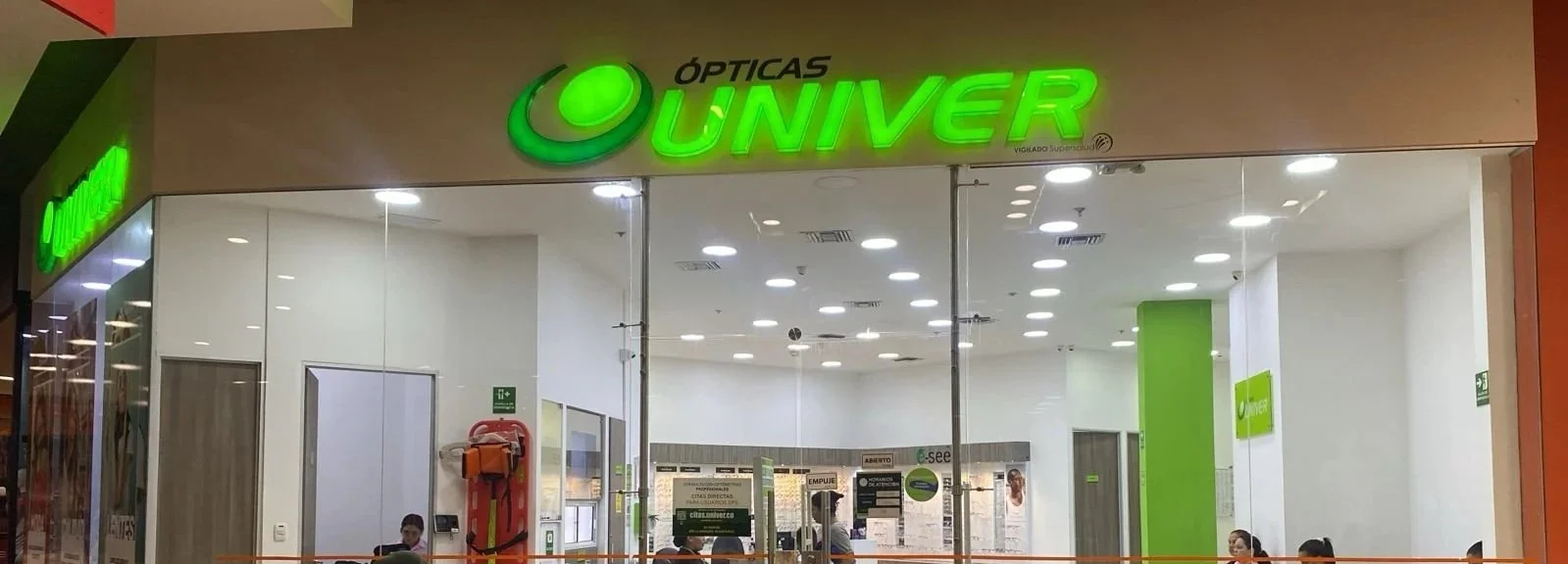 Ópticas Univer, más de 43 sedes a nivel nacional con excelente servicio y calidad en sus productos
