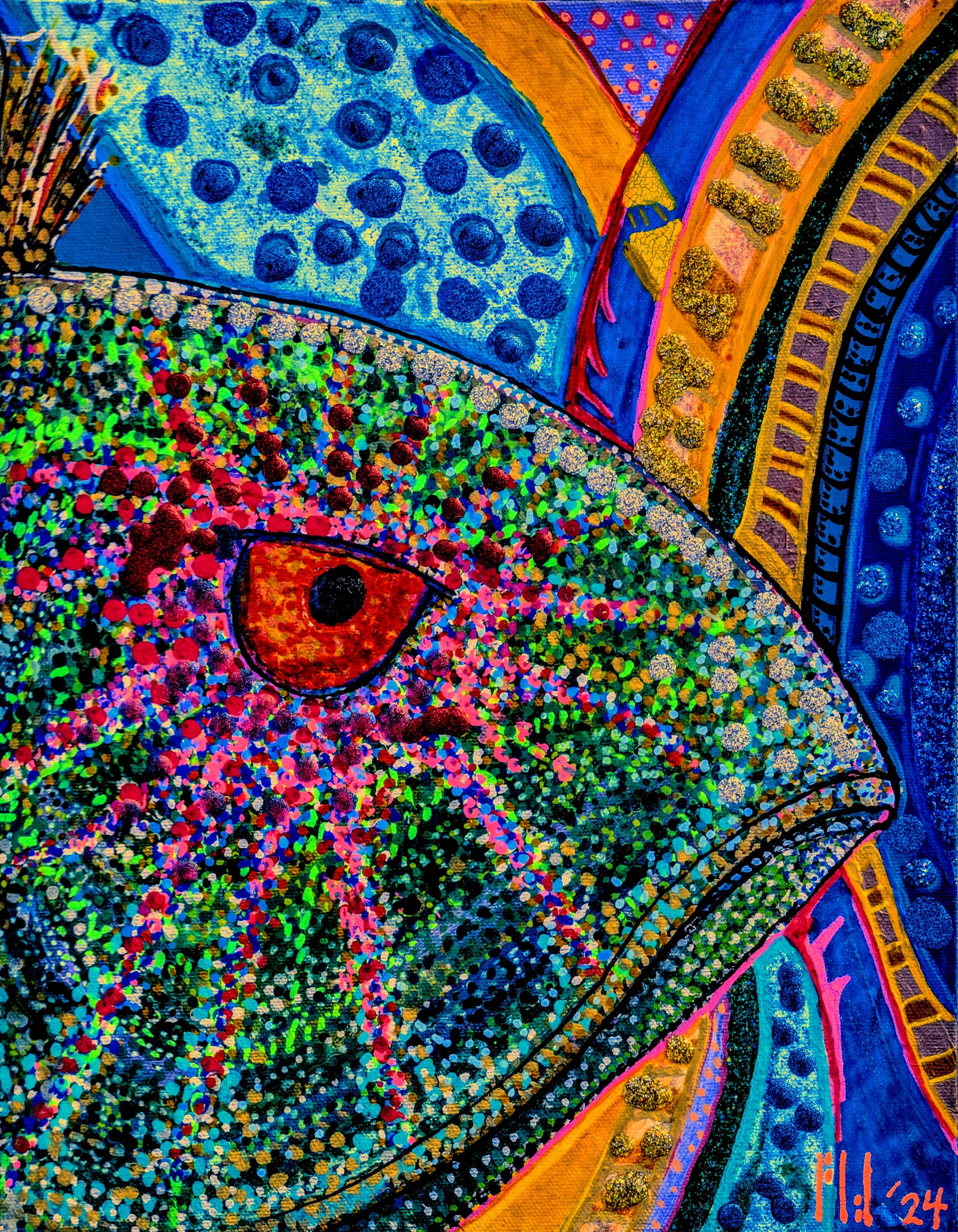 Disco Fish - 12x16 alt1 - michael williams - Sept 2024.jpg